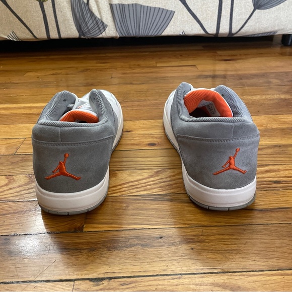 2007 Air Jordan Nu Retro 1 Low ‘Stealth Orange Blaze’ Size 11.5M Used W/ Box - Picture 4 of 9